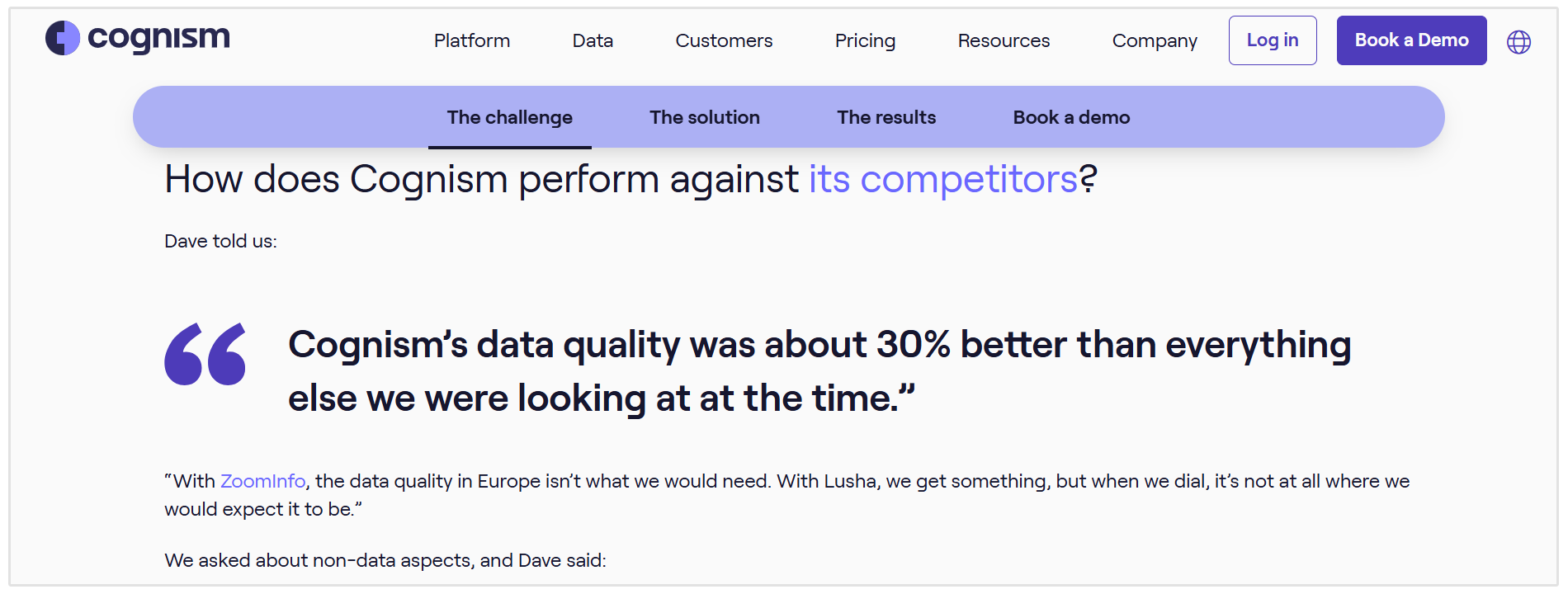 Cogism estudo de caso